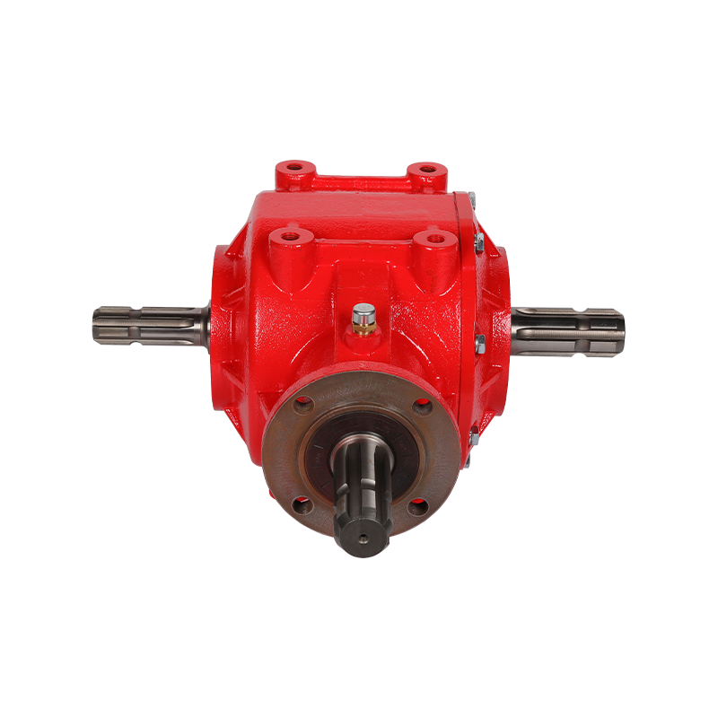 KLF-GC250 high precision Gleason bevel gears Gearboxes for mulcher straw crusher machine, agricultural residual film recovery machine